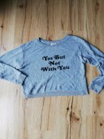 Halber Pullover Sweater mex 28 Spruch pull&bear bauchfrei Berlin - Hellersdorf Vorschau