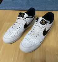 Nike Airforce 1 in Weiß/Schwarz/Gold, Größe EUR 45 (US 11) Rheinland-Pfalz - Wittlich Vorschau