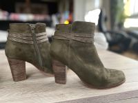 Schuhe Absatz khaki Größe 40 Stiefeletten Baden-Württemberg - Offenburg Vorschau