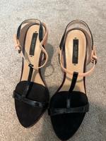 Zara Basic Collection Heels beige schwarz gr. 36 Baden-Württemberg - Reutlingen Vorschau