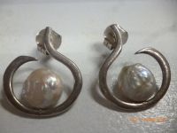 Ohrringe Silber925 Perle, Vintage, sehr schön,Hingucker, Hessen - Oberursel (Taunus) Vorschau