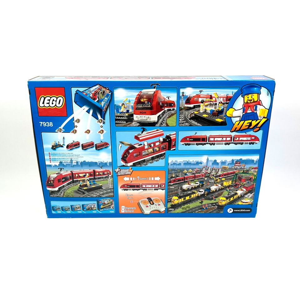 ✅ LEGO® City 7938 - Passagierzug • Neu & OVP ✅ in Ense
