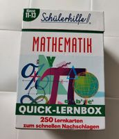 Schülerhilfe Mathematik Quick Lernbox 11-13 Klasse Nordrhein-Westfalen - Gelsenkirchen Vorschau