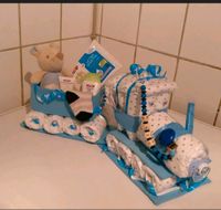 Windeltorte Eisenbahn Zug Junge Baby Geschenk Geburt Babyparty Niedersachsen - Buxtehude Vorschau