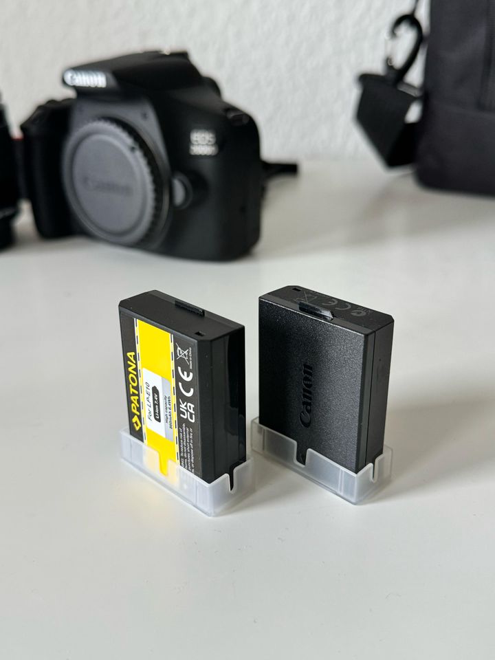 Canon EOS 2000D + Kit 18-55 mm IS II + Tasche in Dortmund