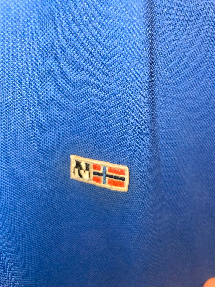 Napapijri Polo Shirt Größe XL blau Polo Hemd Herren Sommer in Berlin