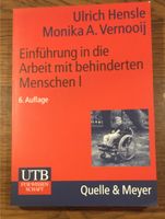 Einführung in die Arbeit mit behinderten Menschen 1 NEU Baden-Württemberg - Edingen-Neckarhausen Vorschau