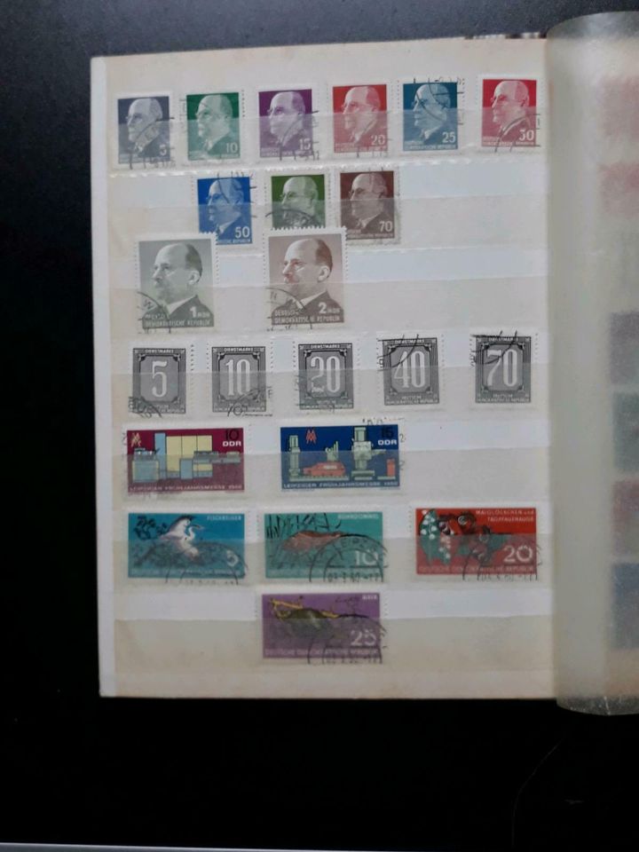 DDR Briefmarken in Sottrum