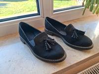 graceland Slipper schwarz gr. 38 wildlederoptik Bayern - Gersthofen Vorschau