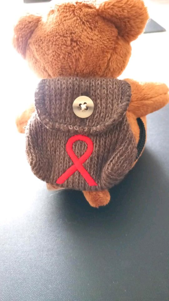 Teddybär Aids-Hilfe ca. 11 cm Clemens Spieltiere in Mömlingen