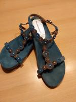 Sommer Sandalen von Salamander Gr.39 Wildleder Blau Bayern - Nürnberg (Mittelfr) Vorschau
