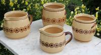 Ton Keramik Krüge Blumentopf DDR Kanne Set Konvolut Sachsen - Bautzen Vorschau