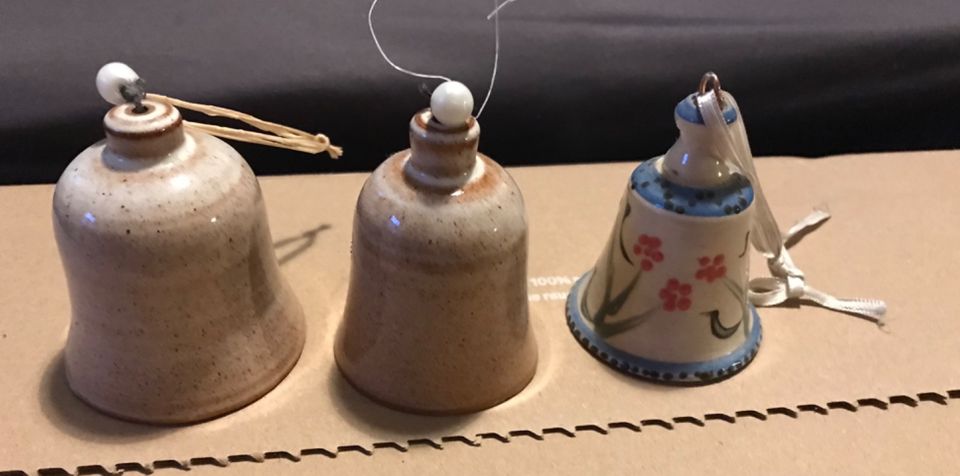3 Keramik Glocken / Deko in Görlitz