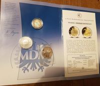 10€ Silbermünze-Dresden+ 10€ A. Einstein+ 2€-Münze Rathaus Bremen Brandenburg - Ortrand Vorschau