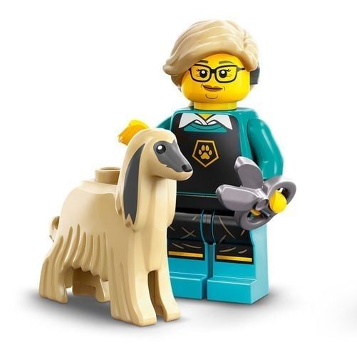 Lego Minifiguren Serie 25 - 12 - Hundefriseurin in Much