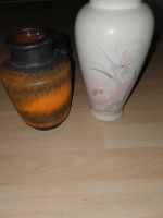 2 Vasen Dachbodenfund Scheurich creme braun Nordrhein-Westfalen - Castrop-Rauxel Vorschau
