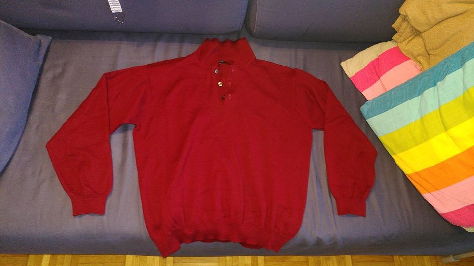 Gilberto Herrenpullover Pullover Herren Gr. 54 (ca. XL) weinrot in Dransfeld