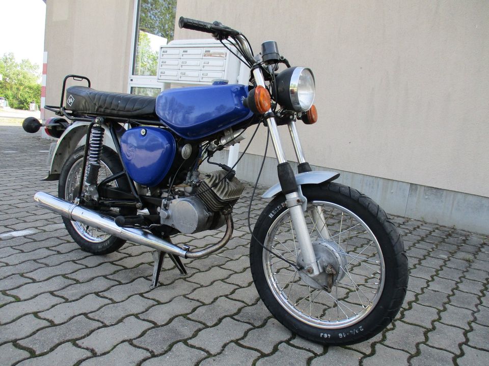 Simson S 50 unsere Nummer 128221 in Calau