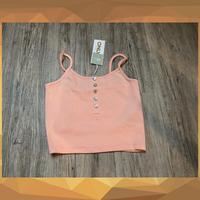 Only / Größe L / Top mit Trägern / Tanktop / Gerippt Hessen - Körle Vorschau