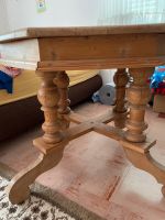 Eiche Holztisch Tisch sechseckig Durchmesser 1m Beine gedrechselt Bayern - Feldkirchen Niederbay Vorschau