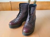 Dr. Martens Docs Shriver Hi Plateau Burgundy  Gr. 41 Bayern - Buchloe Vorschau