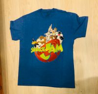 Space Jam Kurzarm Shirt in Gr. M, hellblau mit Looney Tunes Logo Innenstadt - Köln Altstadt Vorschau