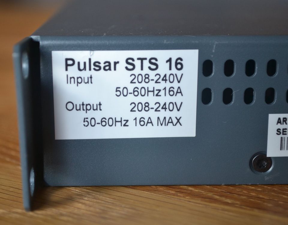 STS Eaton MGE UPS Pulsar STS 16 Stromversorgung Switch 19" USV in Hamburg