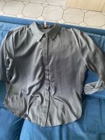 H&M Satinbluse Bluse grau 48 50 festlich Niedersachsen - Garbsen Vorschau