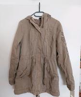 Parka Jacke khaki beige Stickerei Baumwolle Sommerjacke Rheinland-Pfalz - Mainz Vorschau
