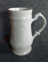 Weißer Keramik Bierkrug 1l Vintage  Vase Bayern - Regensburg Vorschau