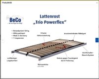 Lattenrost 90 x 200 BeCO 7-Zonen Schulterabsenkung Leipzig - Connewitz Vorschau