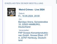 Letzte Show !! 1xWeird crimes Hamburg 10.05. Hamburg-Mitte - Hamburg Billstedt   Vorschau