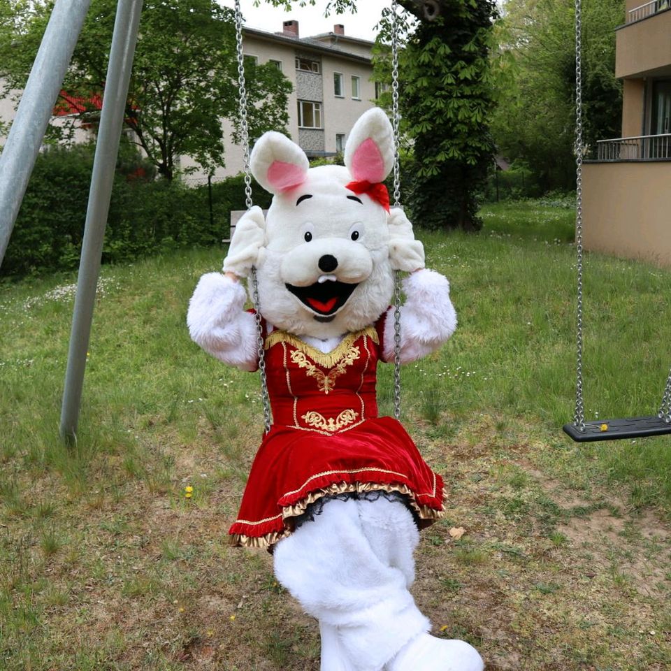 Osterhase Maskottchen Kostüm Hase Feier Abi Mottowoche Motto in Berlin