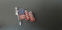 Brosche USA Schmuck Flagge Fahne Amerika NEU OVP Hessen - Hattersheim am Main Vorschau