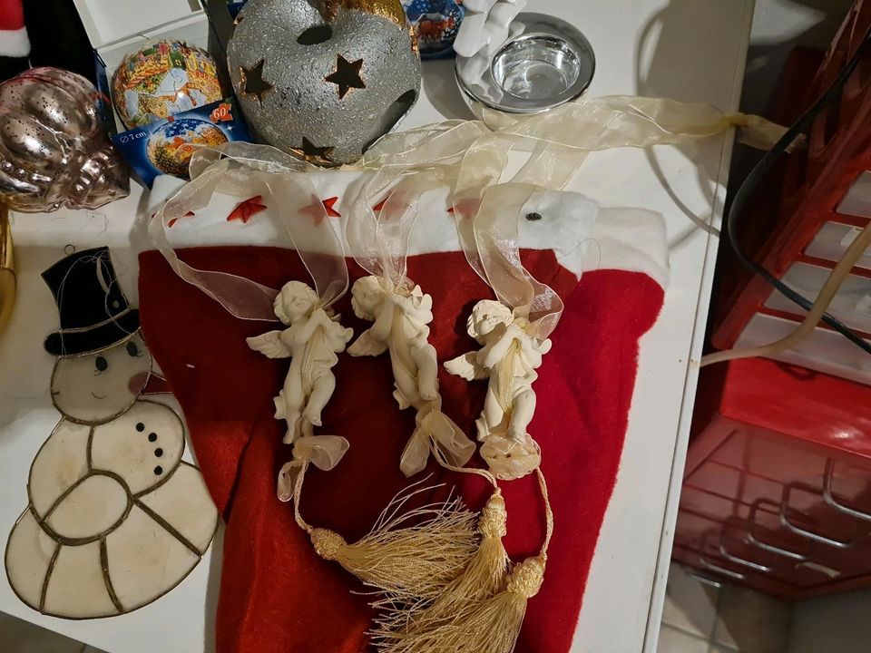 Weihnachtsdekoration in Gangkofen