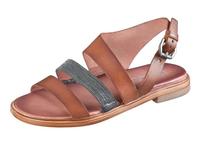 MJUS Damensandalen cognac Leder 38 Baden-Württemberg - Erbach Vorschau