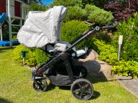 Kinderwagen Hartan Racer GT weiß Lederoptik Top Zustand Versand Rostock - Diedrichshagen Vorschau