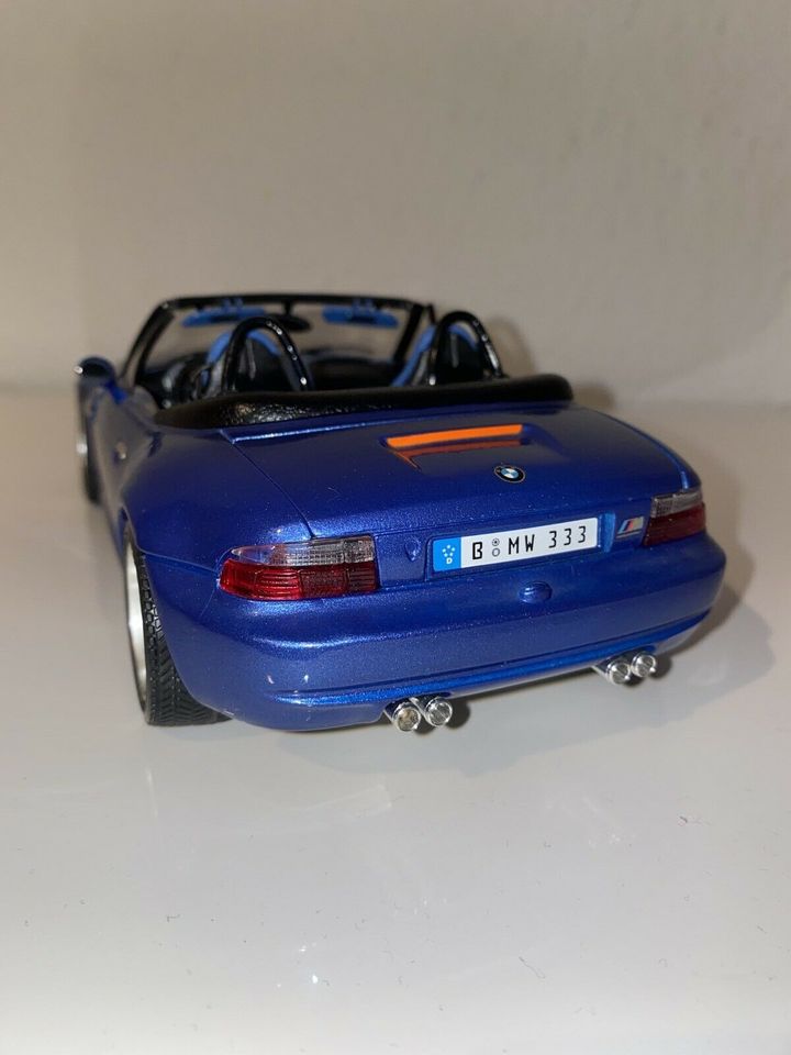 Modellauto BMW M Roadster 1996 Burago 1:18 Sammlung in Eschweiler