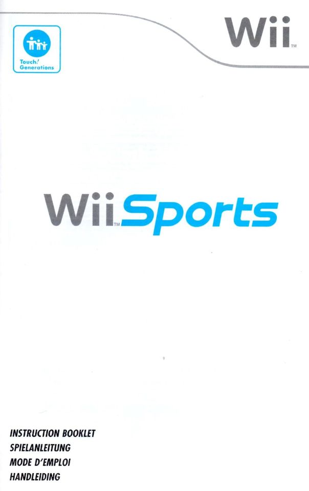 NIntendo Wii Sports Spielanleitung Gebrauchsanweisung Deutsch Gut in Kempten