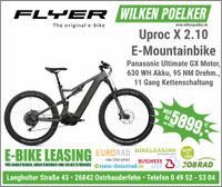 E-Bike Flyer Uproc X 2.10 REDUZIERT Panasonic Ultimate GX Fully Niedersachsen - Ostrhauderfehn Vorschau