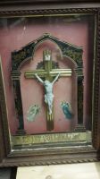 Antikes Kruzifix ca.1890❗️Jesus Christus Vitrine Bayern - Augsburg Vorschau