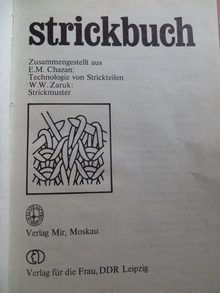 Strickbuch in Berlin