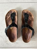 Schwarze Birkenstock - Gizeh - glänzend Bayern - Würzburg Vorschau