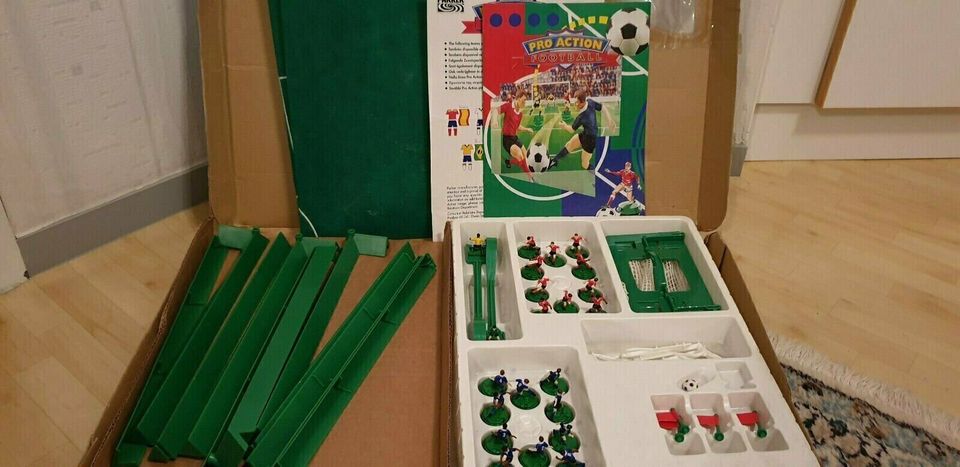 Parker Pro Action Football, Tischfussball Spielfeldmatte Banden in Berlin