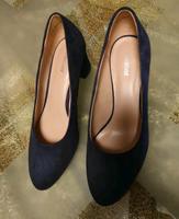 Damen Schuhe Pumps Velours-Optik Dunkelblau Graceland 38 Neu Bad Godesberg - Friesdorf Vorschau