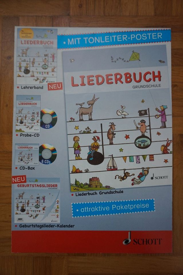 Schott: Poster C-Dur-Tonleiter (Musik Grundschule) in Trier