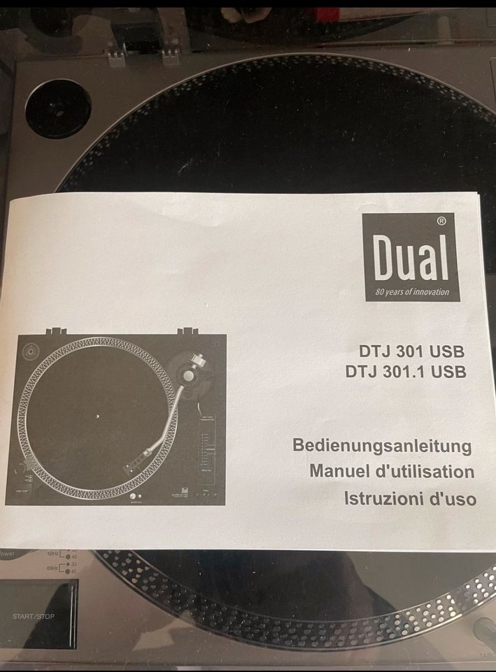 Dual DTJ 301 USB, Plattenspieler , wie neu in Balve