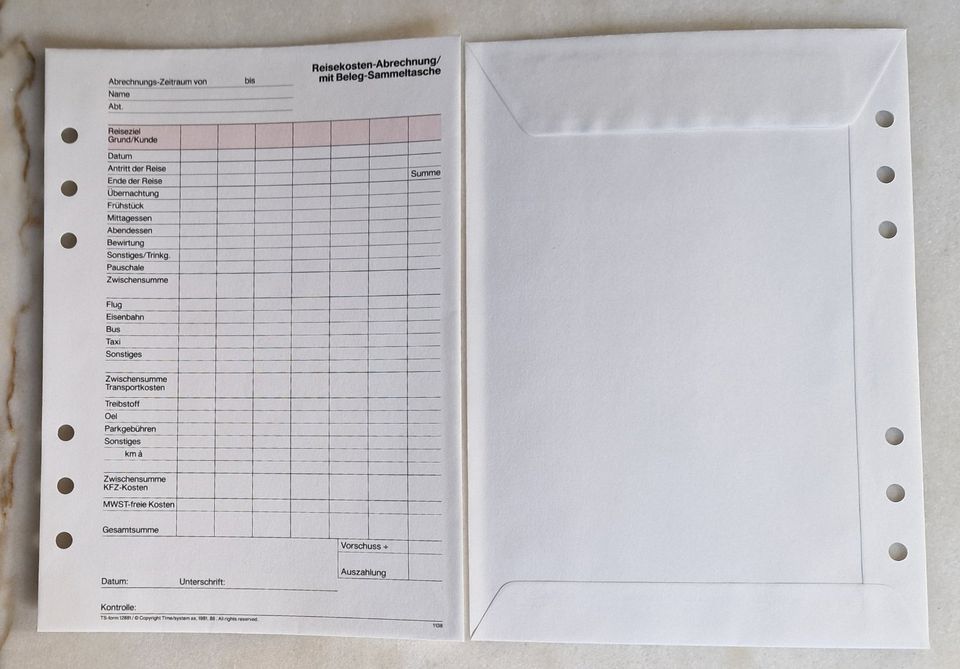 Time/system Archiv-Box, Ablage-/Kartei-Kasten + Ringbuch-Einlagen in Remshalden