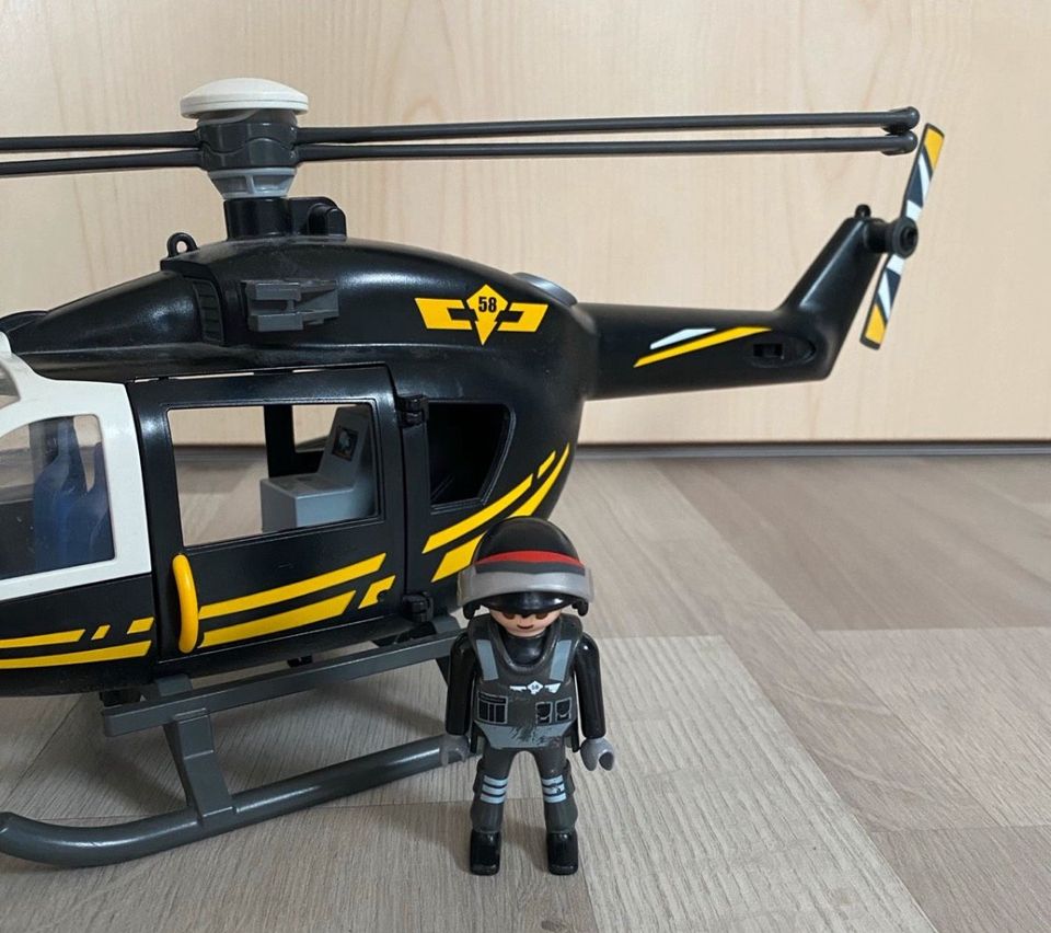 Playmobil SEK Polizei Hubschrauber in Weimar