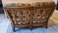 Echtholz Vintage Couch / Sofa 2+3 Sitzer Saarland - Püttlingen Vorschau